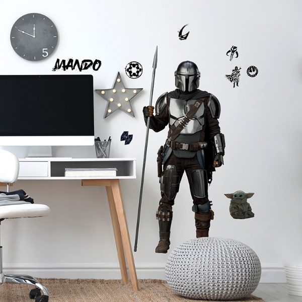 Picture of Mandalorian In Beskar Peel and Stick Giant Wall Decal