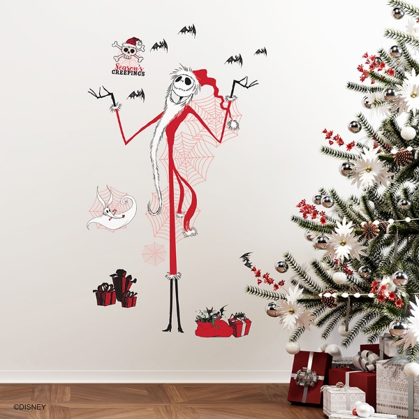 Picture of Disney Tim Burtons Nightmare Before Christmas Holiday Giant Wall Decals