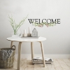 Picture of Welcome Wall Quote Peel and Stick Decal