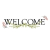 Picture of Welcome Wall Quote Peel and Stick Decal