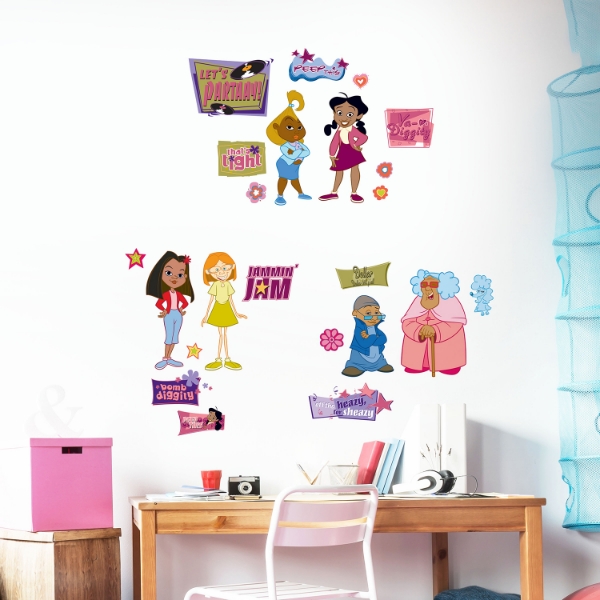 Picture of The Proud Family Peel And Stick Wall Decals