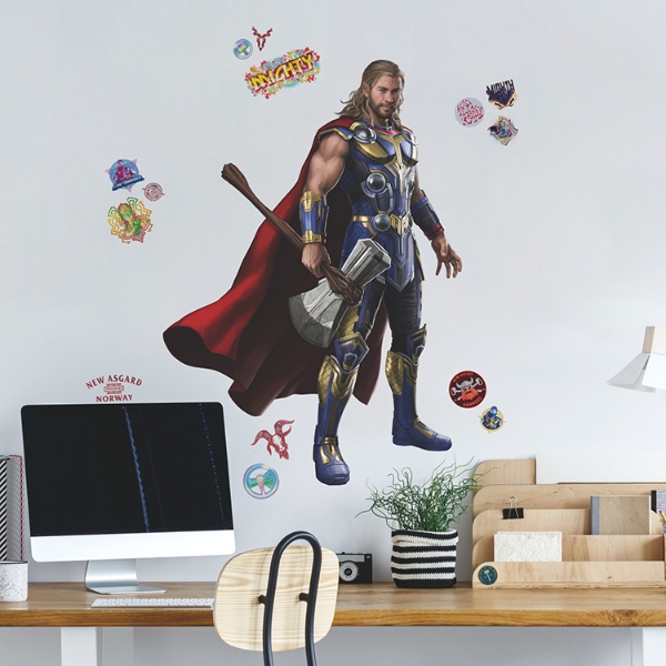 Picture of Thor: Love And Thunder Peel And Stick Giant Wall Decals