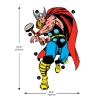 Picture of Marvel Classic Thor Comic Peel and Stick Giant Wall Decal