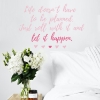 Picture of Netflix Always and Forever, Lara Jean Quote Peel and Stick Wall Decals