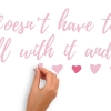 Picture of Netflix Always and Forever, Lara Jean Quote Peel and Stick Wall Decals