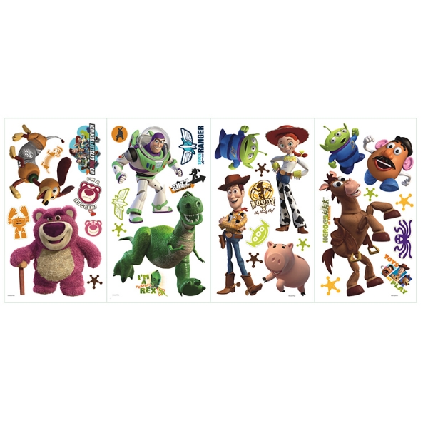 Picture of Toy Story 3 Glow in the Dark Wall Decals