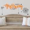 Picture of Happy Halloween Quote Peel And Stick Wall Decal