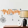 Picture of Happy Halloween Quote Peel And Stick Wall Decal