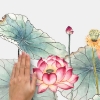 Picture of Lotus Garden XL Peel and Stick Giant Wall Decal