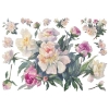 Picture of White and Pink Floral Bouquet Peel and Stick Giant Wall Decals