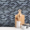 Picture of Traditional Marble Tile Peel and Stick Backsplash