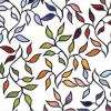 Picture of Stained Glass Leaves Window Film