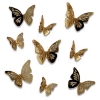 Picture of 3D Gold Butterflies Peel & Stick Mirrors