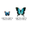 Picture of Blue Butterfly Embellishments