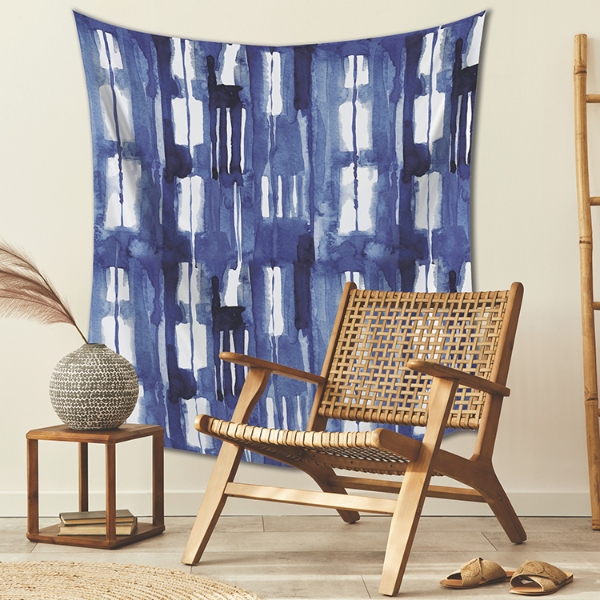 Picture of Blue Shibori Tapestry