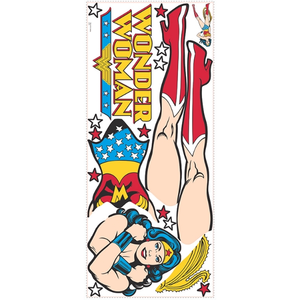 Picture of Classic Wonder Woman Giant Wall Decals