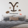 Picture of Yellowstone Dutton Ranch Logo Giant Peel & Stick Wall Decals