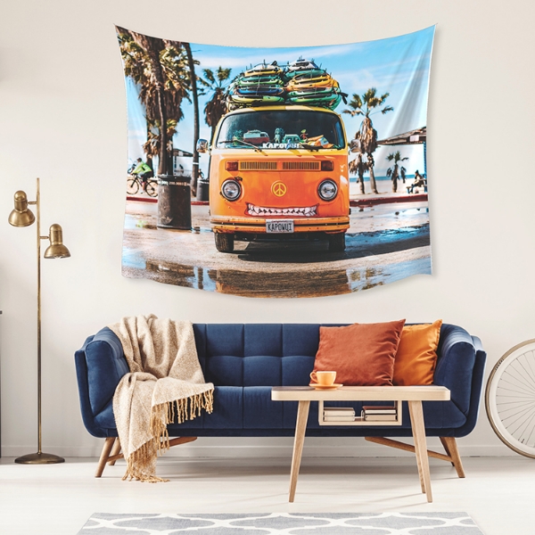 Picture of Surf Van Large Tapestry