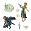 Picture of The Legend of Zelda Tears of the Kingdom - Zelda & Link Wall Decals