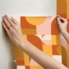 Picture of Boxanne Orange Peel and Stick Wallpaper