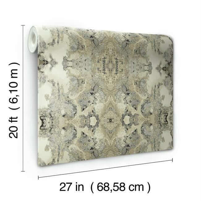 York Wallcoverings 'Inner Beauty' Peel & Stick Wallpaper - Non-Woven, 27" X 20' Roll, Removable - View #10