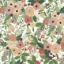 Picture of Garden Party Wallpaper- Burgundy Multi