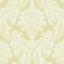 Picture of Tapestry Damask Wallpaper- Yellow