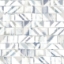 Picture of Refraction Premium Peel + Stick Wallpaper- Denim/Grey