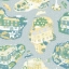 Picture of Staden Wallpaper- Light Blue