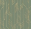 Picture of Elemental Thread Wallpaper- Green & Gold