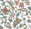 Picture of Parterre Coral Jacobean Wallpaper
