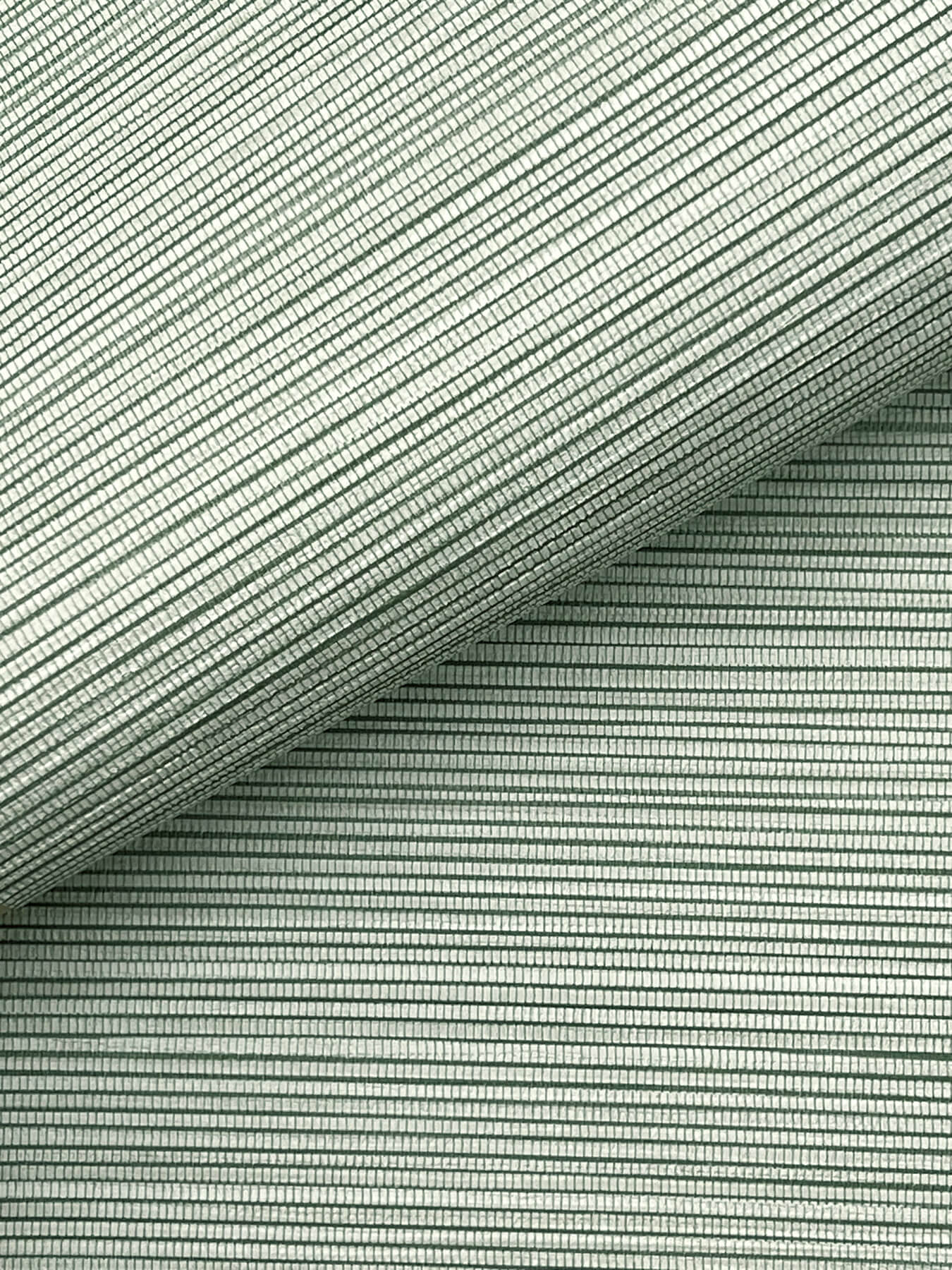 4207-5437 - Lorn Green Faux Grasscloth Wallpaper - by Warner