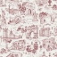 Picture of Toile de New York Brick Peel and Stick Wallpaper
