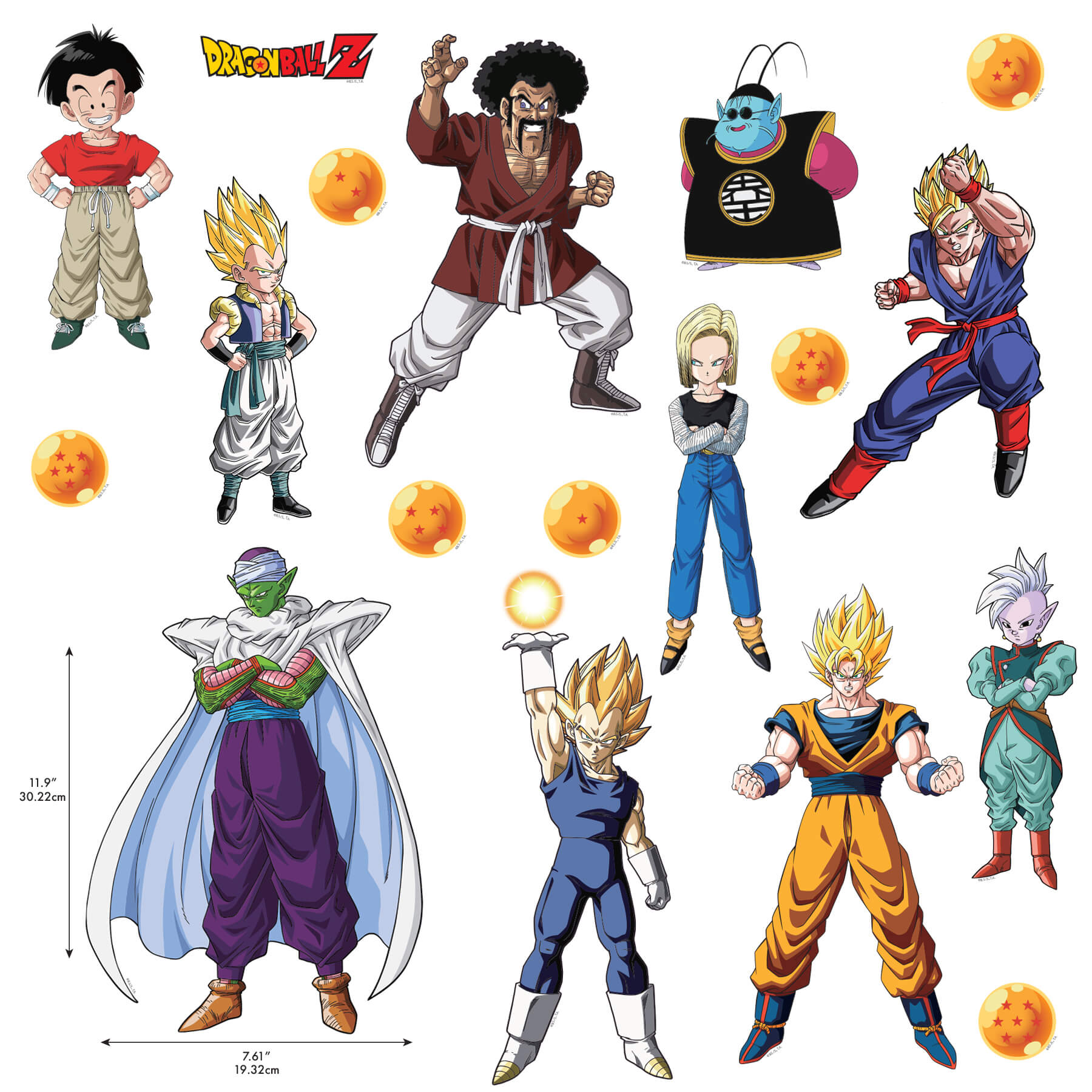 Dragon Ball Z Decalnull