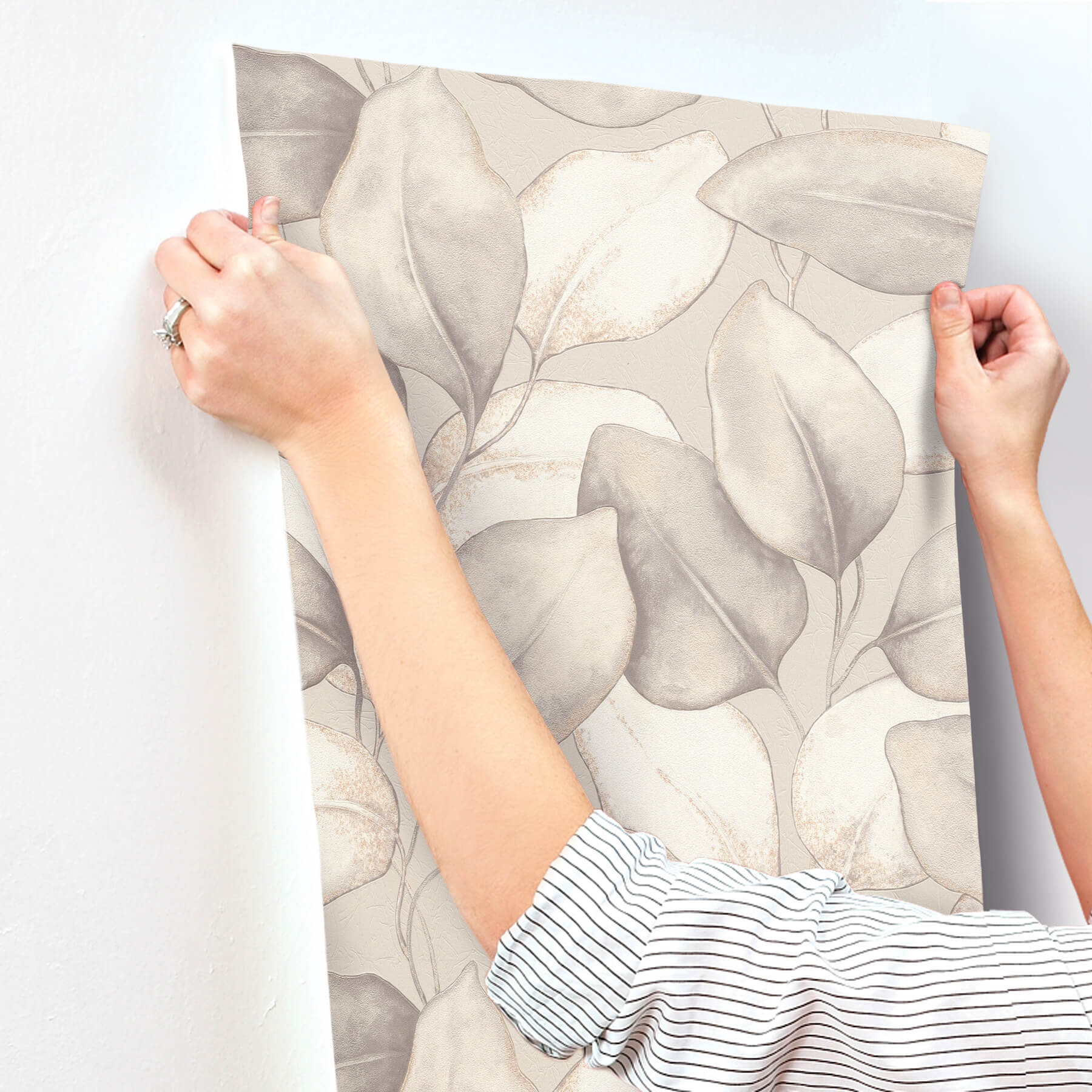 York Wallcoverings. 4202-659856 - Evanthe Grey Vine Wallpaper - by A ...