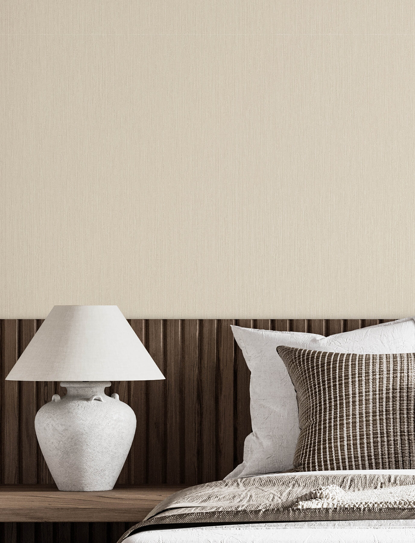 4191-83006 - Elijah Neutral Texture Wallpaper - by Chesapeake