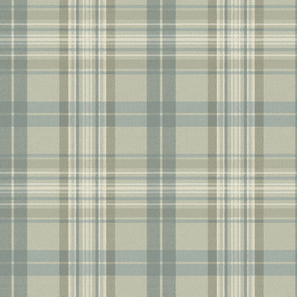 Picture of Austin Sage Plaid Wallpaper