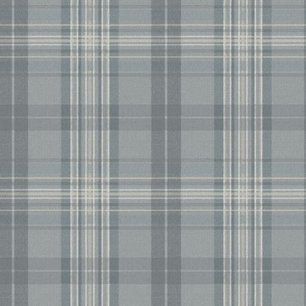 Picture of Austin Slate Plaid Wallpaper