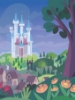 Picture of Disney Princess Cinderella Castle Peel and Stick Mural