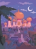 Picture of  Disney Princess Jasmine Castle Peel and Stick Mural