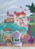 Picture of Disney Princess Ariel Castle Peel and Stick Mural