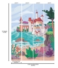 Picture of Disney Princess Ariel Castle Peel and Stick Mural