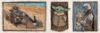 Picture of Star Wars The Mandalorian and Grogu Linocut  Black  Border Decal