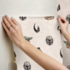 Picture of Star Wars The Mandalorian and Grogu Cream Peel and Stick Wallpaper
