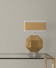 Picture of Ripple Effect Taupe Petite Ogee Wallpaper