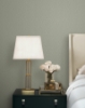 Picture of Ripple Effect Mint Petite Ogee Wallpaper