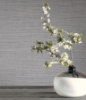 Picture of Drift Weave Grey Textured Wallpaper