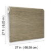 Picture of Stacked Bamboo Chestnut Stripe Wallpaper