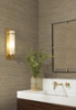 Picture of Stacked Bamboo Chestnut Stripe Wallpaper