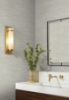 Picture of Stacked Bamboo Off-White Stripe Wallpaper